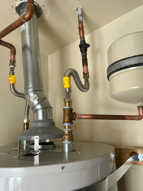 Water heater installation and plumbing repair in Robeson